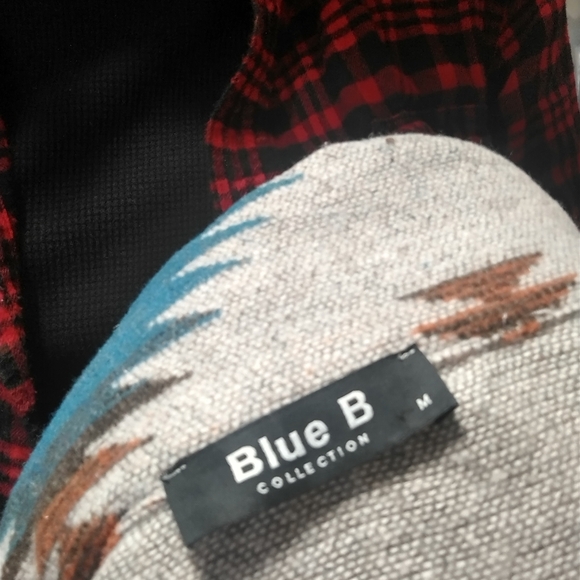 Blue B Aztec Patterned Blazer,Med - Picture 2 of 5